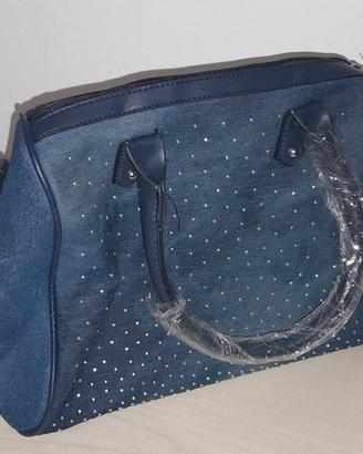 Borsa denim nuova