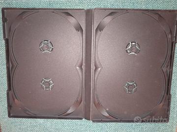 custodie per DVD, doppie /triple e 4 posti