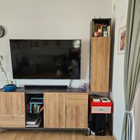 MOBILE TV/MADIA + COLONNA SOSPESA