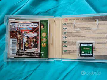 3 Titolo Professor Layton Nintendo DS