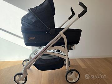 navetta trilogy INGLESINA jeans completa di tutto