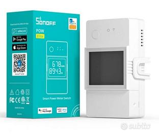 sonoff pow elite 20a nuovi 3 pezzi