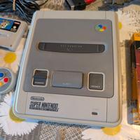 Console Super Nintendo SNES 1chip + 2 giochi