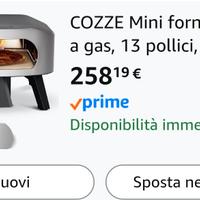 Forno Cozze per Pizza a Gas Cozze 