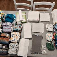 Set pannolini lavabili newborn+taglia unica