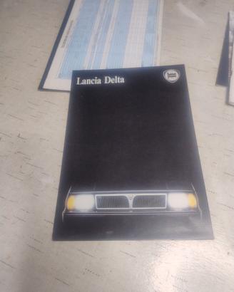 Depliant Lancia Delta 1989