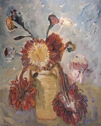 Gabriele mattera olio su tela ischia