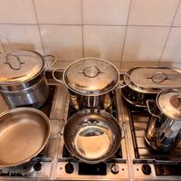 Makeo Batterie di Pentole inox 18/10