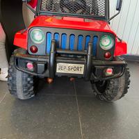 Macchina elettrica jeep