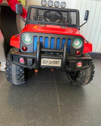 Macchina elettrica jeep