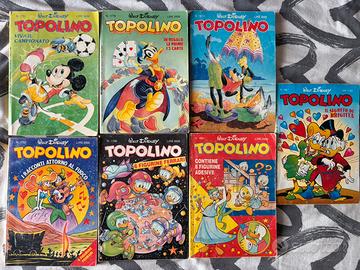 Lotto 7 Fumetti Topolino Anni ‘80/‘90
