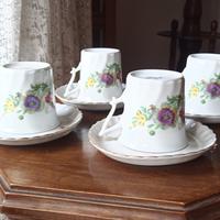 Set 4 Tazzine da caffè o té