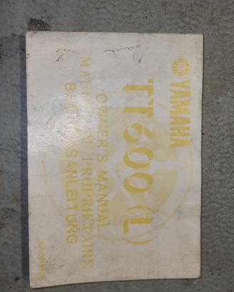 yamaha tt 36 a manuale uso e manutenzione e paraca