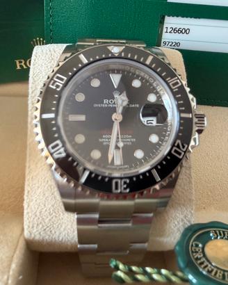Rolex Sea Dweller ceramica 126600 pellicolato