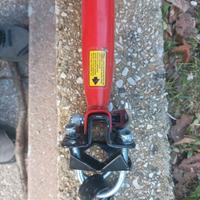 gancio per traino bici