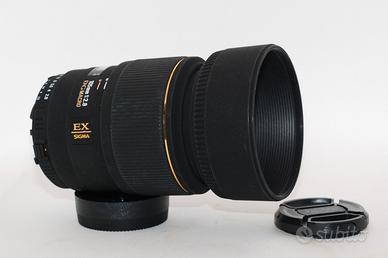 obiettivo Nikon sigma 105mm f2.8 MACRO 1:2.8 EX af