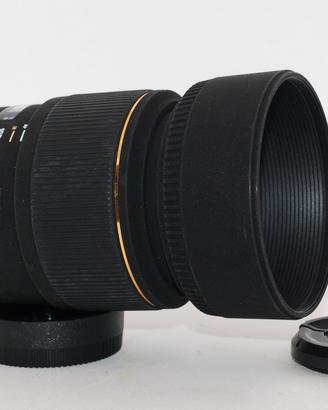 obiettivo Nikon sigma 105mm f2.8 MACRO 1:2.8 EX af