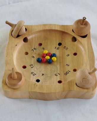 Gioco in legno vintage 