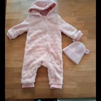 tuta da esterno neonata + cappellino 