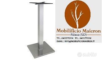 Base Acciaio Tavolo Ristorante H110 cod4110H