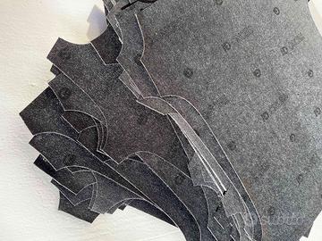 Scampoli rinforzo tomaie Tecnogi nero - Sp. 0,9