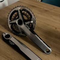 Guarnitura tripla shimano xtr m980 bici mtb