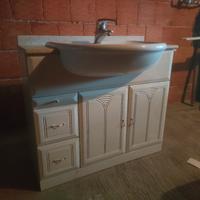 Lavandino Dolomite con mobiletto