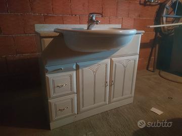 Lavandino Dolomite con mobiletto