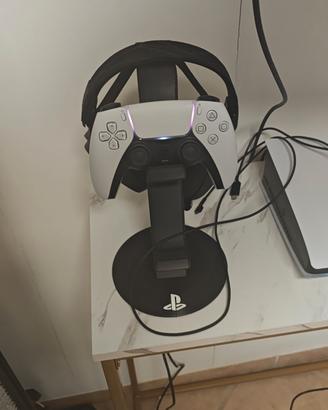 Supporto stand controller cuffie ps5