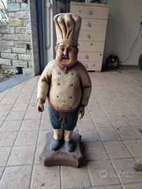 Statua Cuoco Vintage 76cm