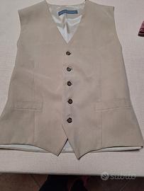 Gilet uomo, in seta