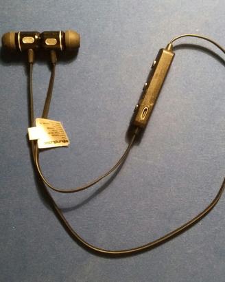 Cuffie auricolari Bluetooth magnetiche Soundlogic