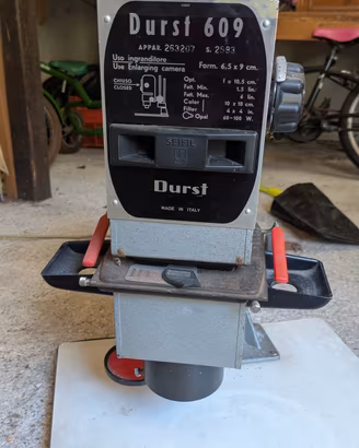 Ingranditore fotografico Durst 609 vintage 