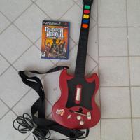 playstation 2 guitar hero III + chitarra redoctane