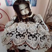 Bambola in stoffa anni '80