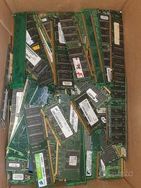 Ram banchi 128  512, fissi e portatili, retro, 1€