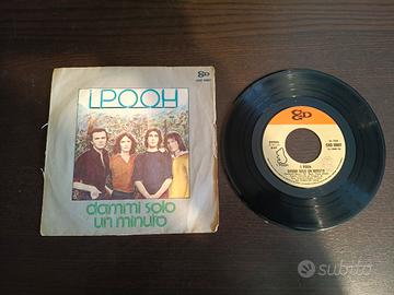 Vinile 45 giri "Dammi solo un minuto" Pooh