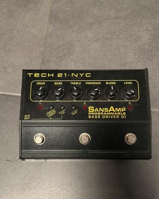 Sansamp tech 21 bass driver