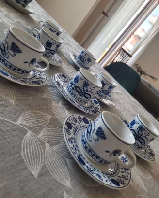 Set caffè Porcellana  Stupendo 8 persone