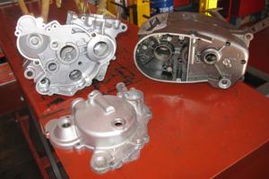 Carter centrali e frizione beta 50 nuovi RK6 e M4