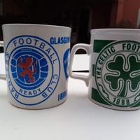 Tazze ufficiale Celtic e Rangers del 1981