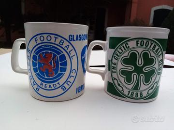 Tazze ufficiale Celtic e Rangers del 1981