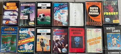 Lotto giochi cassette commodore c16 / Plus4