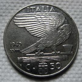 50 centesimi 1940