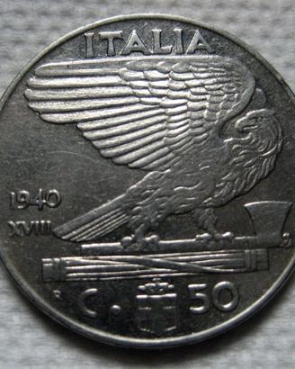 50 centesimi 1940