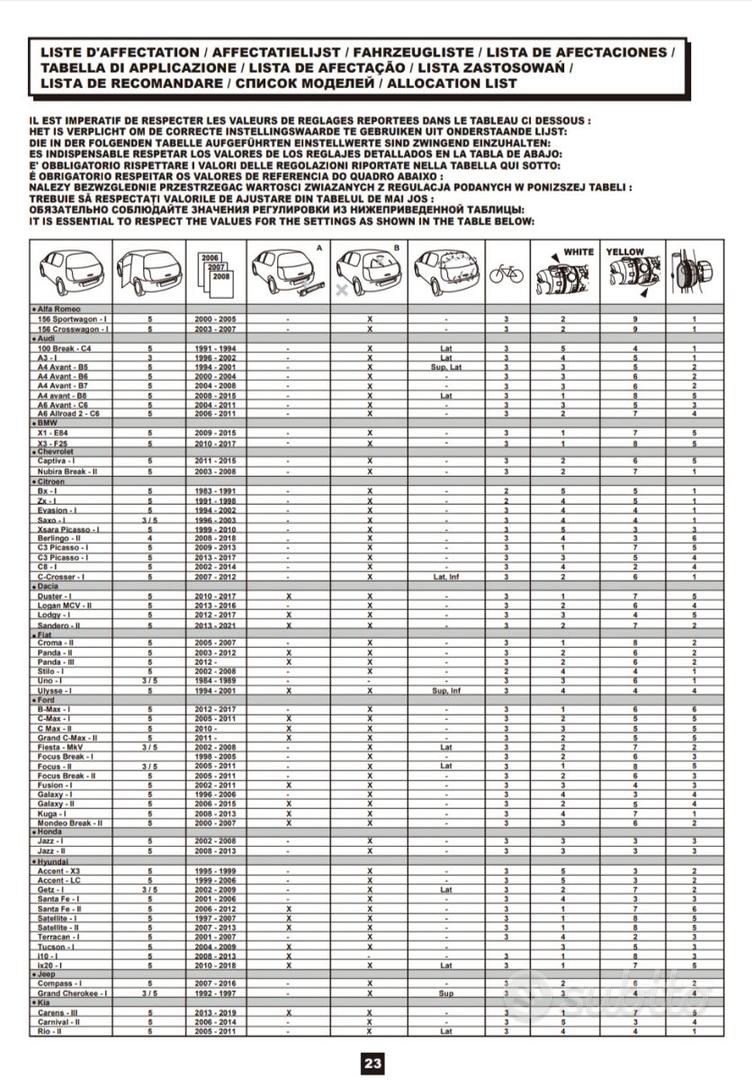 Portabici posteriore STRAP 100-3 NORAUTO - Norauto