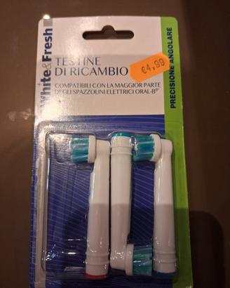 Testina ricambio Oral B spazzolino