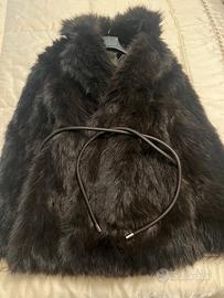 Giacca in eco pelliccia