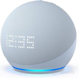 Echo Dot con orologio (5ª generazione, modello 202