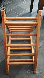 Triangolo di pikler in legno